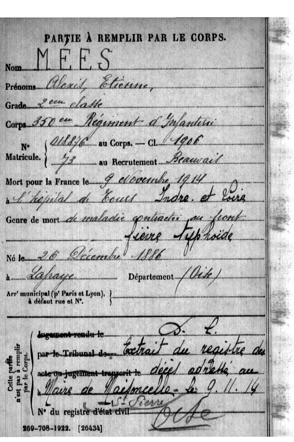 Alexis Vincent Marie MEES