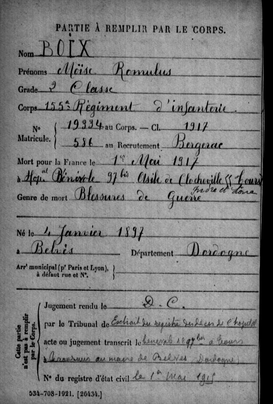 Moïse Romulus BOIX