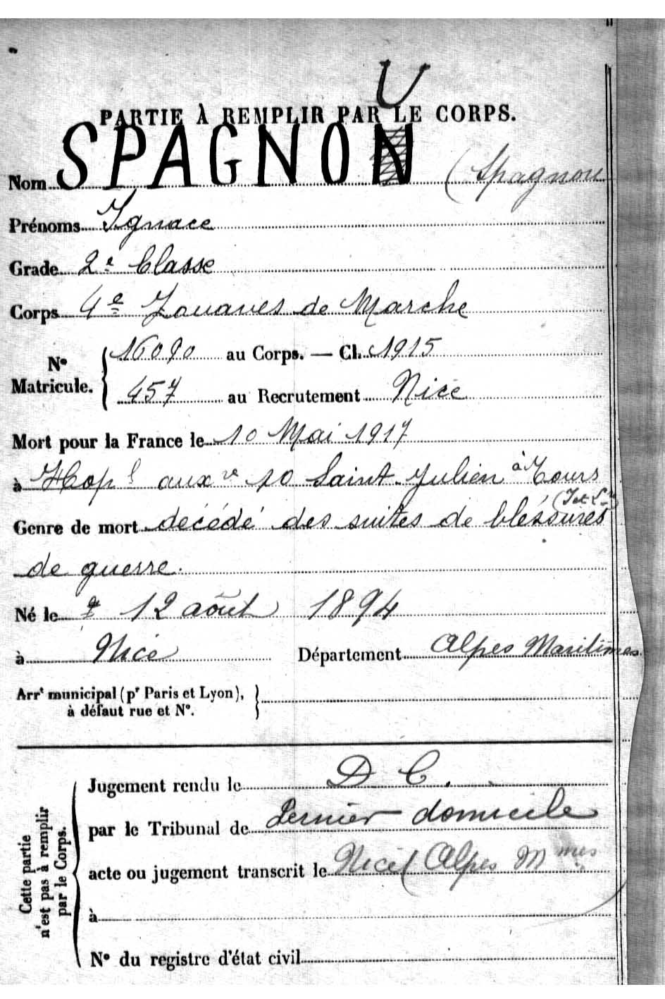 Ignace Marius SPAGNOU