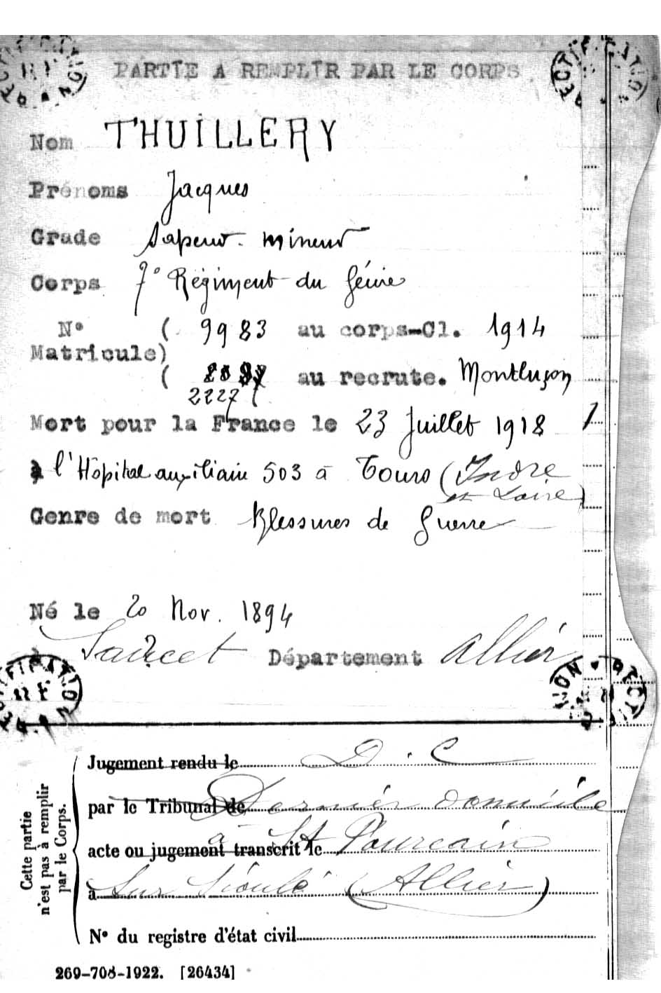 Jacques THUILLERY