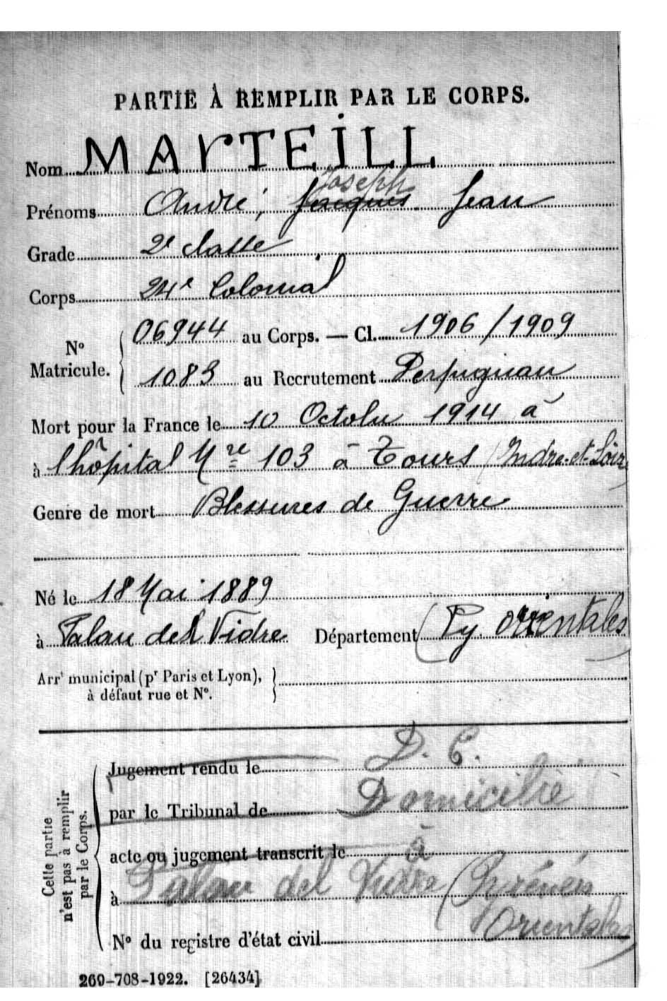 André Joseph Jean MARTEILL
